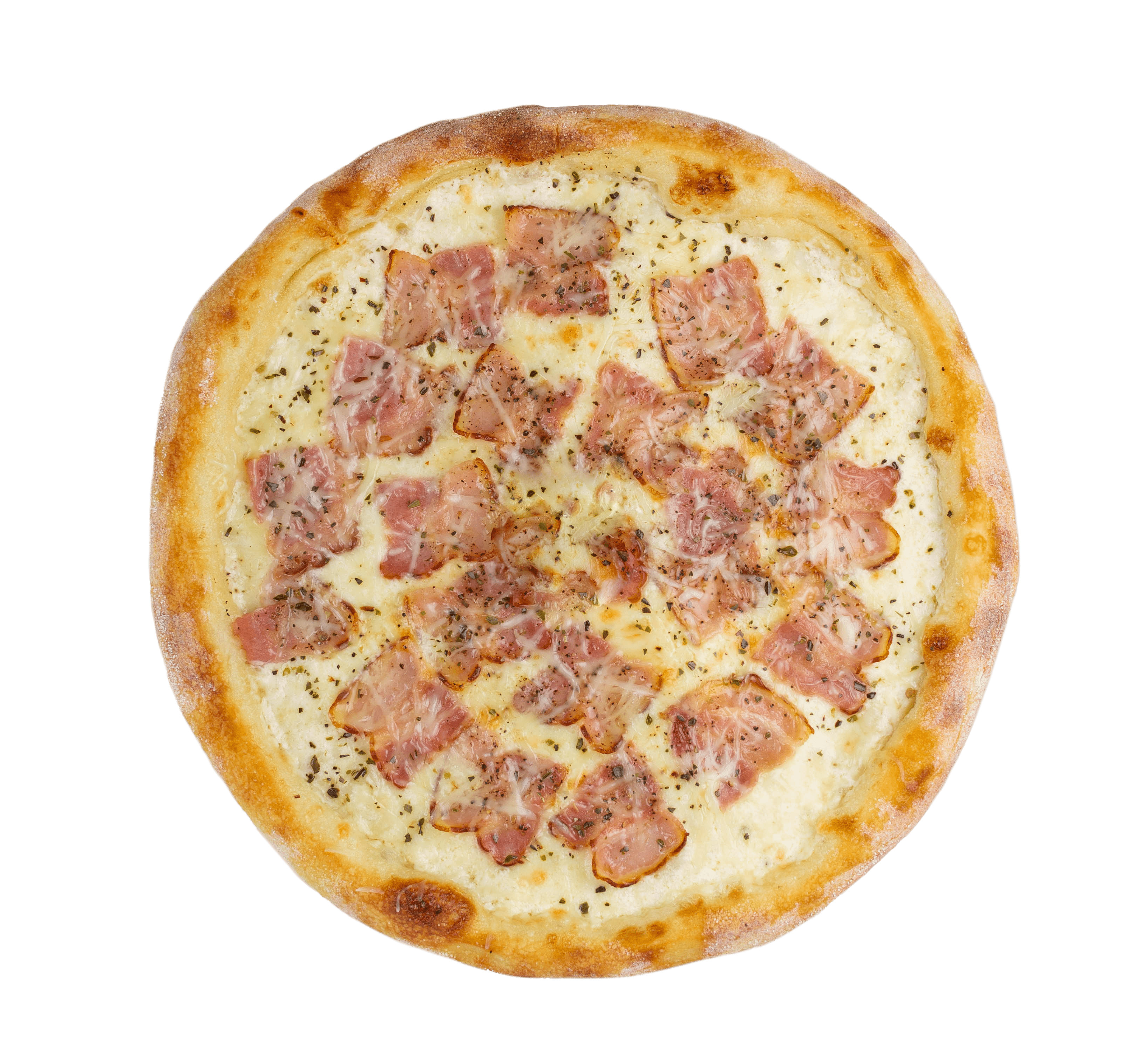 Пицца Неаполитанская Карбонара [city type=